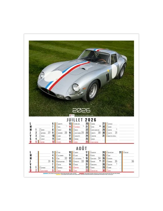 GILLES 2026 - 6 FEUILLETS - BLOC SEUL SANS MARQUAGE