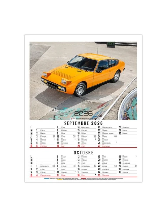 GILLES 2026 - 6 FEUILLETS - BLOC SEUL SANS MARQUAGE