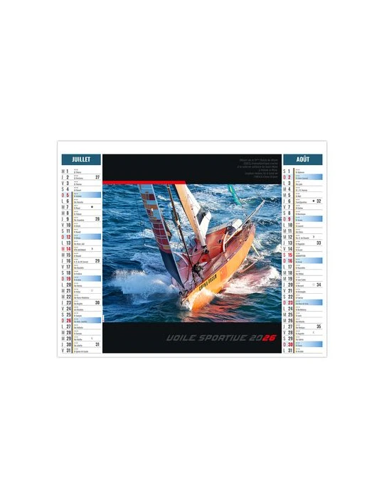 2EN1 - MARIN 2026 - XXL 474 x 700 mm - MARQUAGE 1 COULEUR