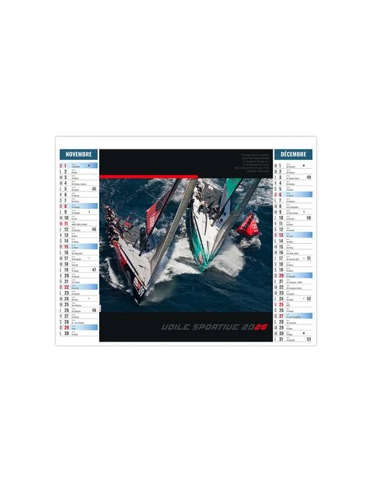 2EN1 - MARIN 2026 - XXL 474 x 700 mm - MARQUAGE 1 COULEUR