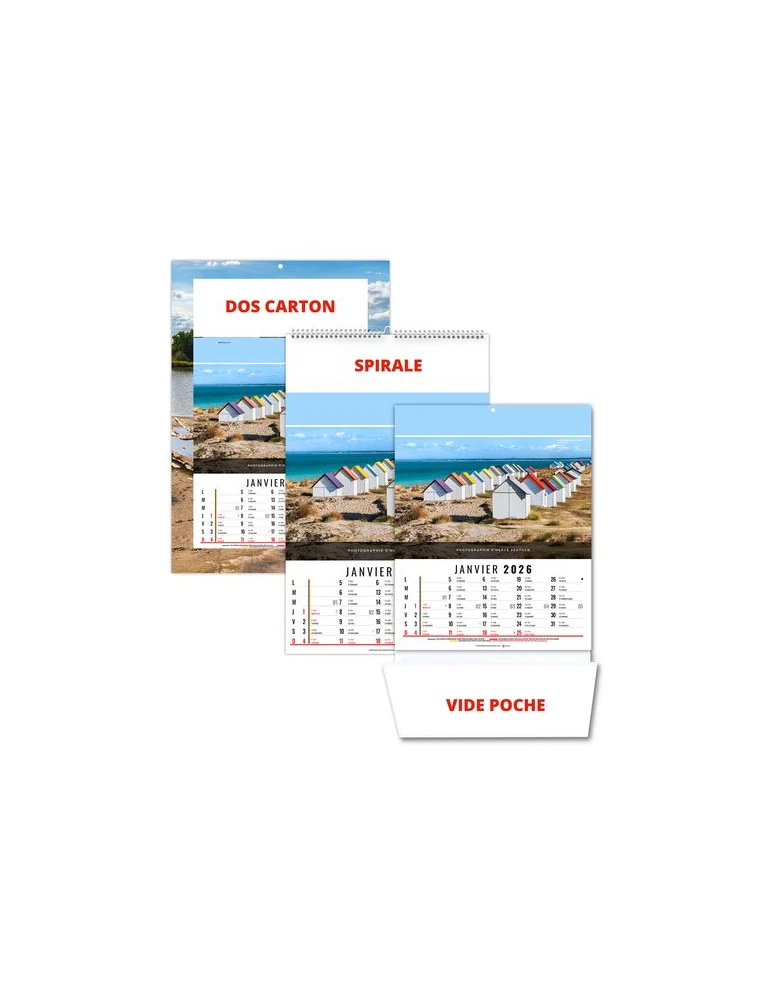 CELINE 2026 - 12 FEUILLETS - BLOC SEUL SANS MARQUAGE