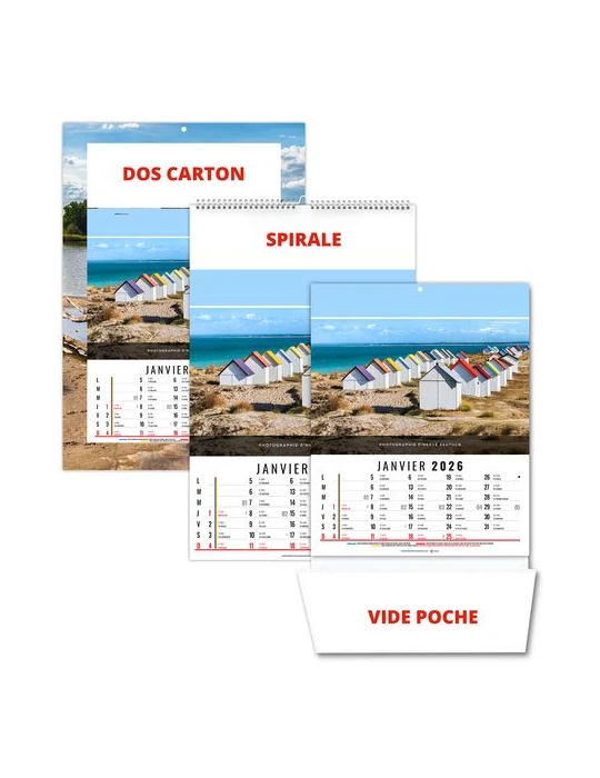 CELINE 2026 - 12 FEUILLETS - BLOC SEUL SANS MARQUAGE