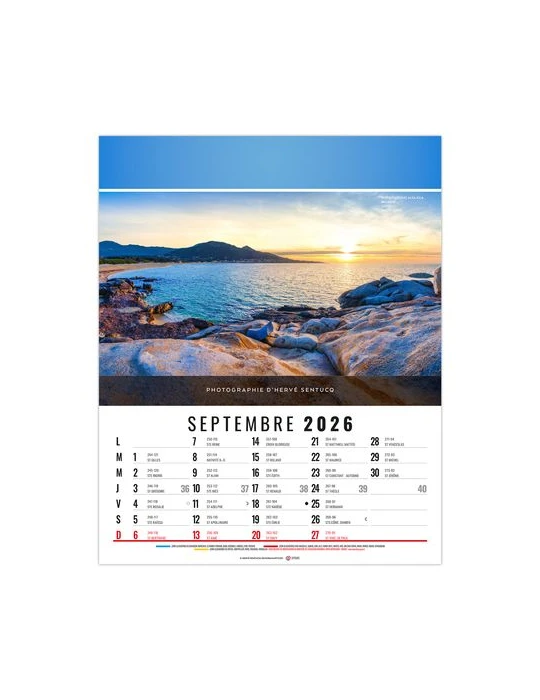 CELINE 2026 - 12 FEUILLETS - BLOC SEUL SANS MARQUAGE