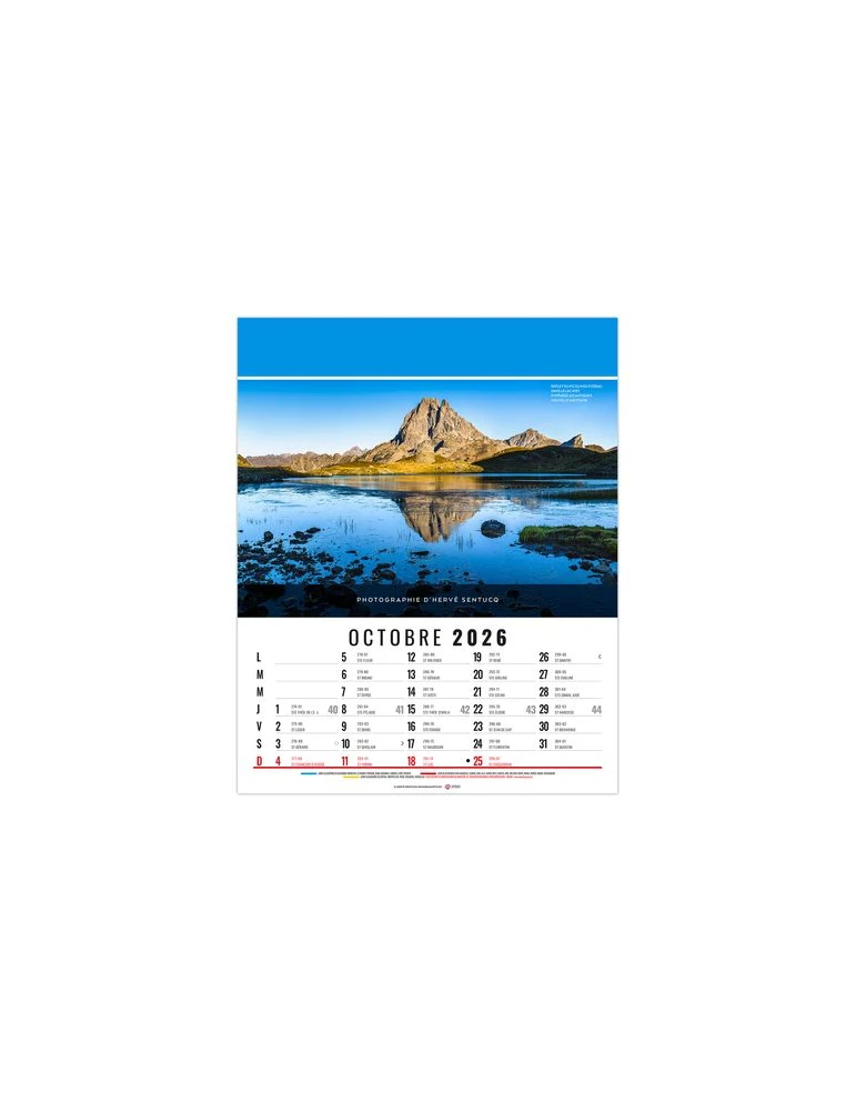 CELINE 2026 - 12 FEUILLETS - BLOC SEUL SANS MARQUAGE