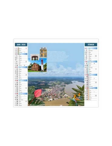 2EN1 - OUTREMER 2026 - XXL 474 x 700 mm - MARQUAGE 1 COULEUR 2