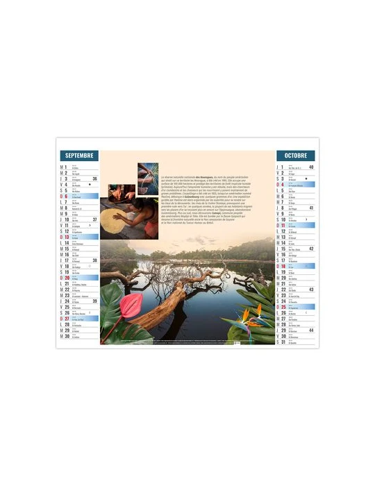 2EN1 - OUTREMER 2026 - XXL 474 x 700 mm - MARQUAGE 1 COULEUR