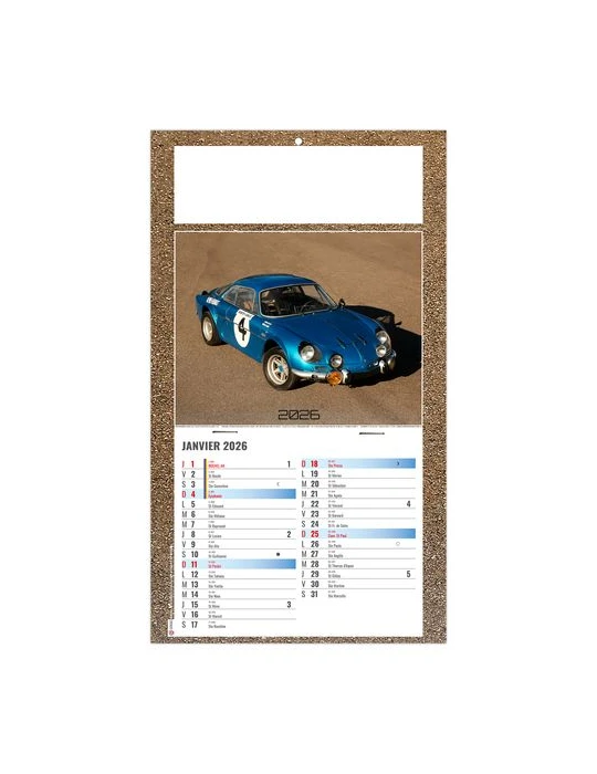 PLAQUE 1 VUE YANN 2026 - DOS CARTON - BLOC B2 - SANS MARQUAGE