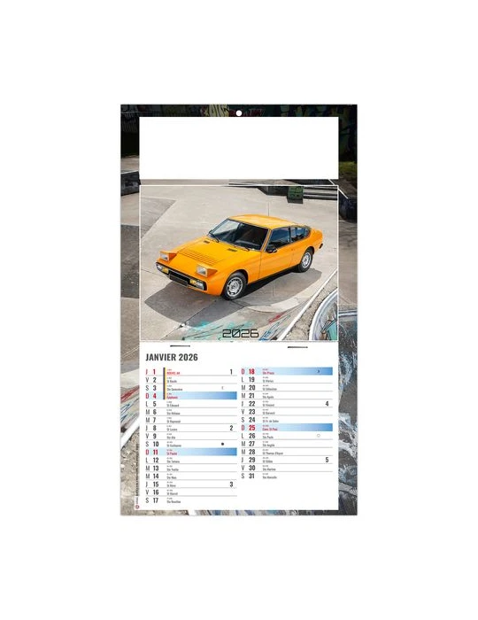 PLAQUE 1 VUE YANN 2026 - DOS CARTON - BLOC B2 - SANS MARQUAGE