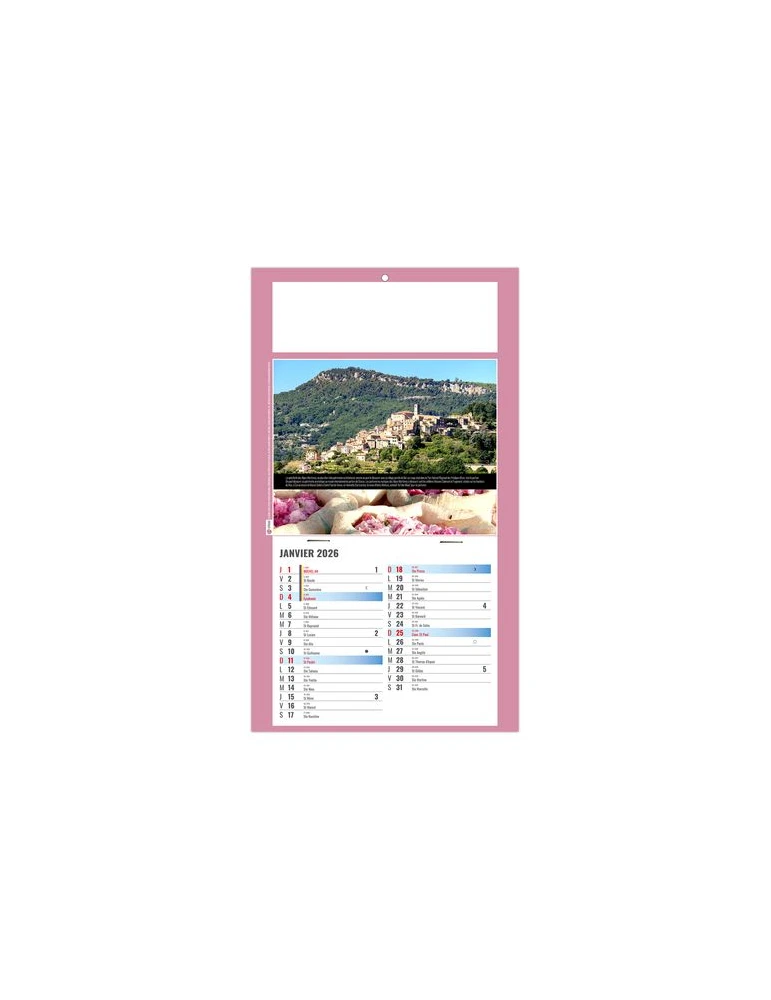 PLAQUE 1 VUE STEPHANE 2026 - DOS CARTON - BLOC B2 - SANS MARQUAGE