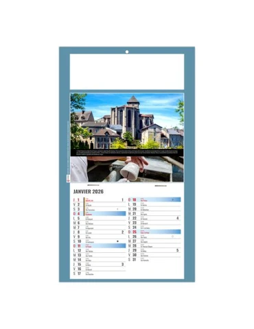 PLAQUE 1 VUE STEPHANE 2026 - DOS CARTON - BLOC B2 - SANS MARQUAGE 2