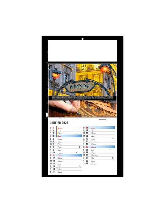 PLAQUE 1 VUE STEPHANE 2026 - DOS CARTON - BLOC B2 - SANS MARQUAGE