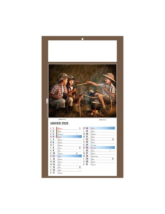 PLAQUE 1 VUE REMI 2026 - DOS CARTON - BLOC B2 - SANS MARQUAGE