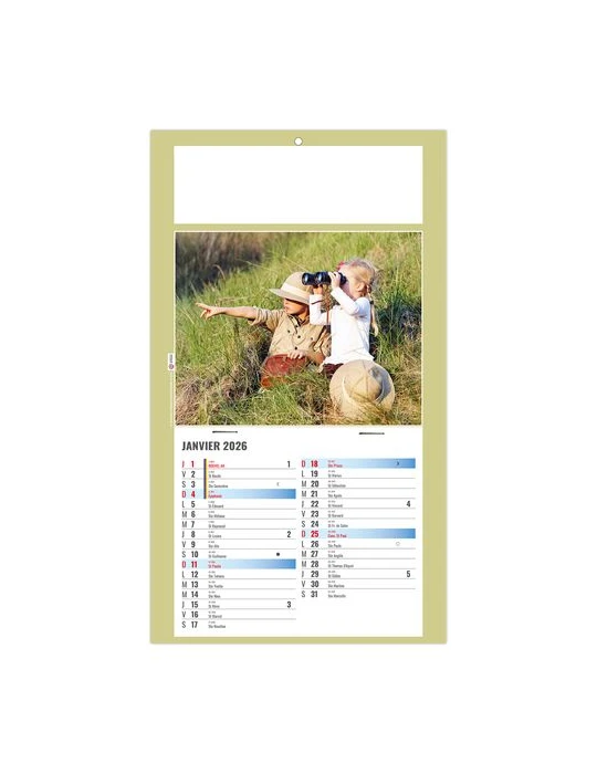 PLAQUE 1 VUE REMI 2026 - DOS CARTON - BLOC B2 - SANS MARQUAGE