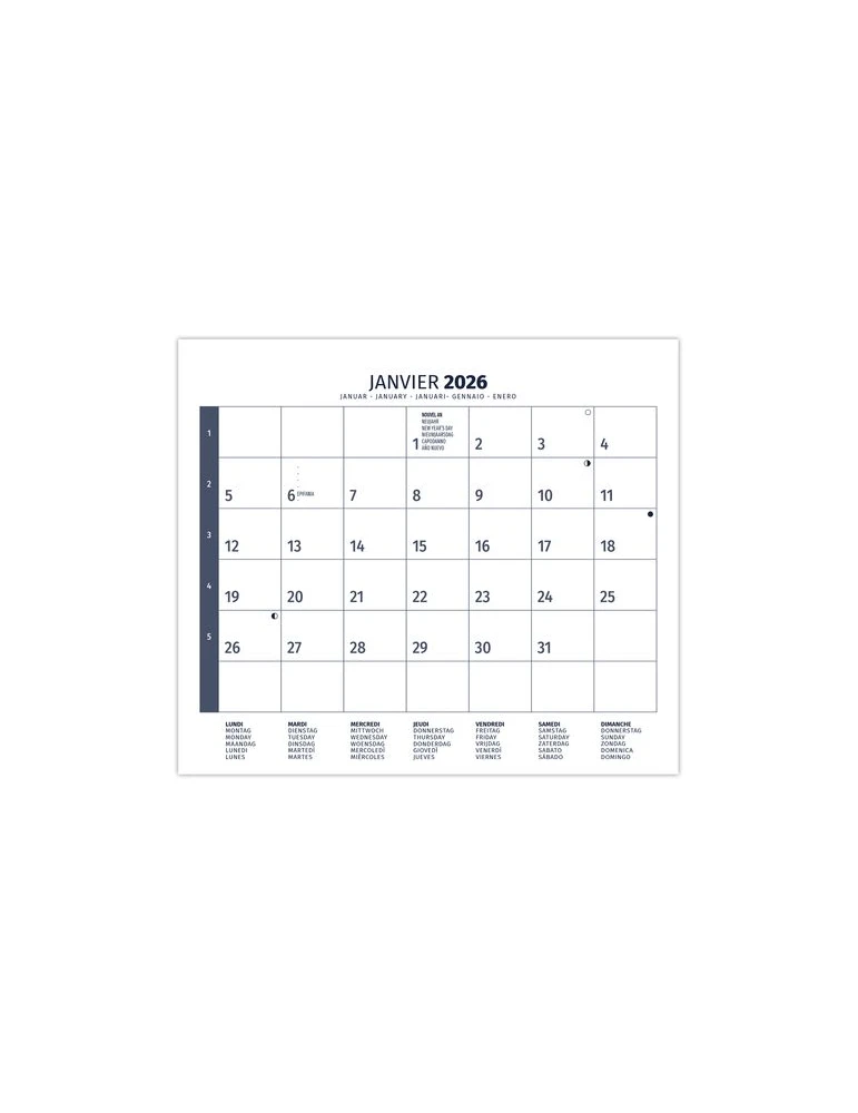 PLAQUE 1 VUE REMI 2026 - DOS CARTON - BLOC B2 - SANS MARQUAGE