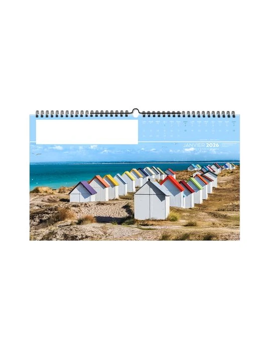 ENVERGURE 2026 - XXL 620 x 360 mm - MARQUAGE 1 COULEUR marquage laser ultra précis