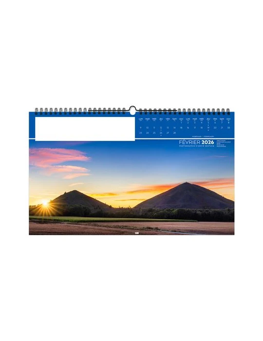 ENVERGURE 2026 - XXL 620 x 360 mm - MARQUAGE 1 COULEUR objet promotionnel éco-responsable