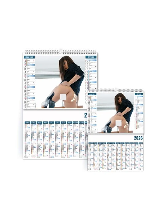 2EN1 - CHARME 2026 - SMALL 330 x 470 mm - MARQUAGE 1 COULEUR