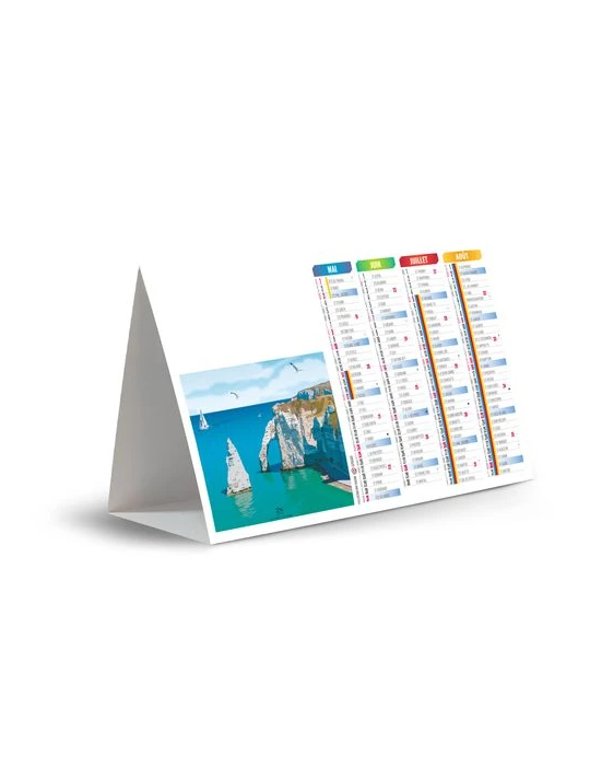 CHEVALET DE COMPTOIR - VINTAGE 2026 - QUADRI cadeau entreprise pas cher