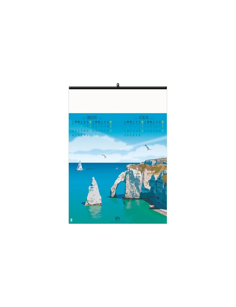 TOUR DE FRANCE VINTAGE 2026 - 6 FEUILLETS - RELIURE BAGUETTE - MARQUAGE 1 COULEUR nombre de pages : 12 pages goodies publicitair