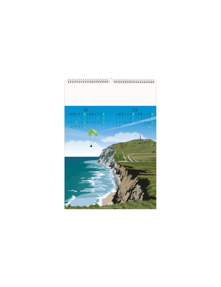 TOUR DE FRANCE VINTAGE 2026 - 6 FEUILLETS - RELIURE BAGUETTE - MARQUAGE 1 COULEUR nombre de pages : 12 pages marquage laser ultr