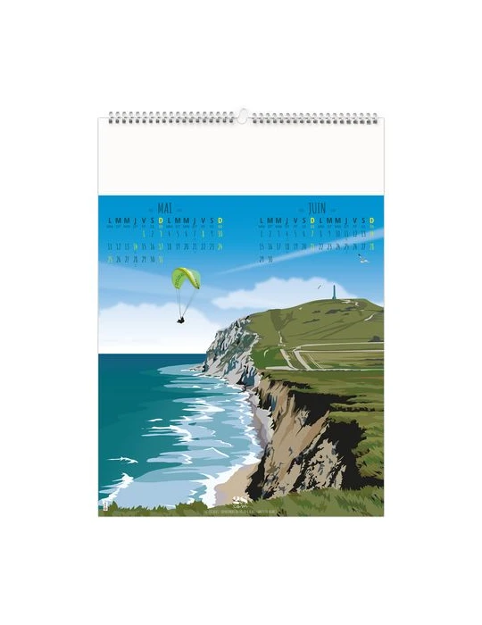 TOUR DE FRANCE VINTAGE 2026 - 6 FEUILLETS - RELIURE BAGUETTE - MARQUAGE 1 COULEUR nombre de pages : 12 pages marquage laser ultr