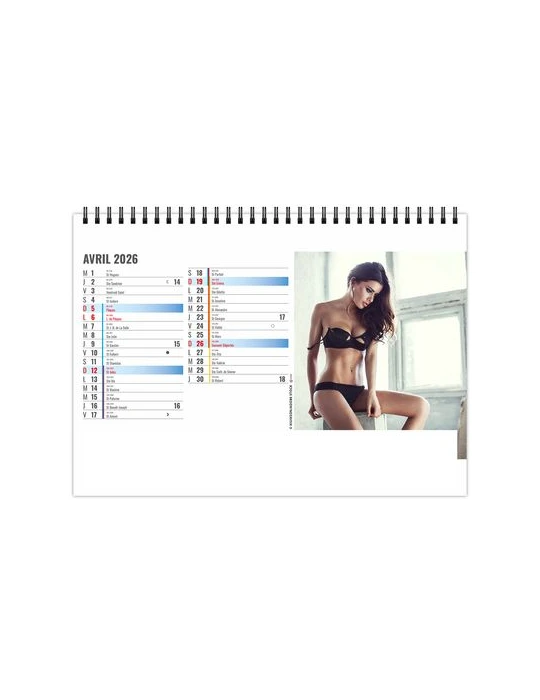 CHEVALET STANDARD 13F - SOUS-VETEMENT 2026 - QUADRI impression haute définition