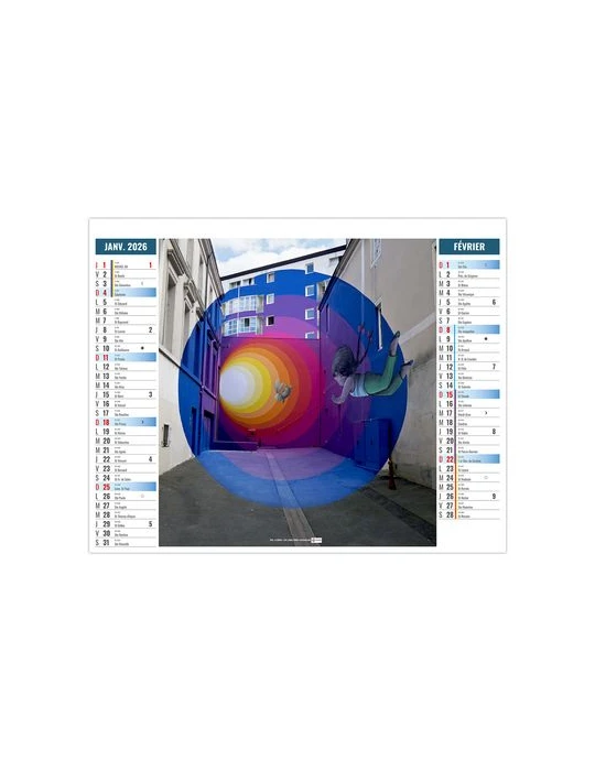 2EN1 - URBAIN 2026 - XXL 474 x 700 mm - MARQUAGE 1 COULEUR goodies publicitaire événementiel