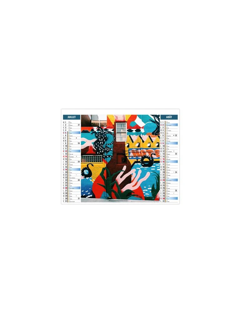 2EN1 - URBAIN 2026 - XXL 474 x 700 mm - MARQUAGE 1 COULEUR cadeau collaborateur premium