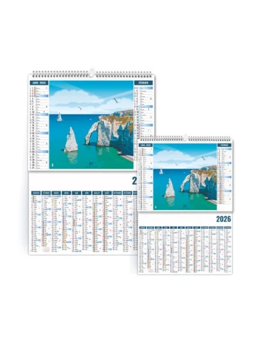 2EN1 - DECOUVERTES 2026 - SMALL 330 x 470 mm - MARQUAGE 1 COULEUR