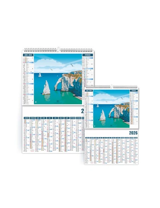 2EN1 - DECOUVERTES 2026 - SMALL 330 x 470 mm - MARQUAGE 1 COULEUR