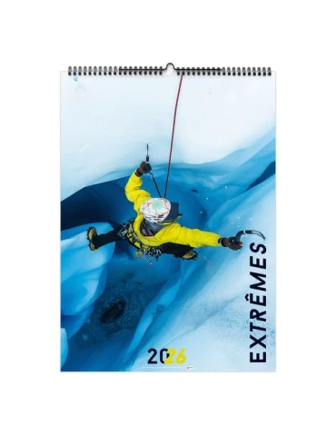 EXTRÊMES 2026 - 6 FEUILLETS - RELIURE BAGUETTE - MARQUAGE 1 COULEUR nombre de pages : 12 pages