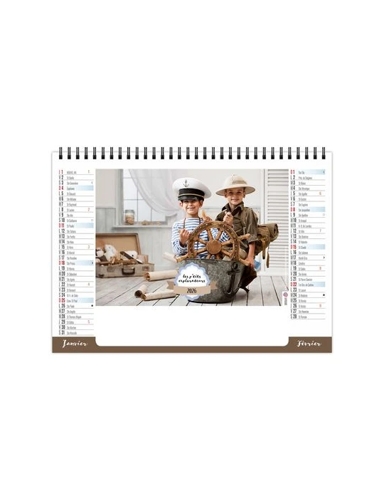 CHEVALET STANDARD 7F - MOMES 2026 - QUADRI personnalisable avec votre logo