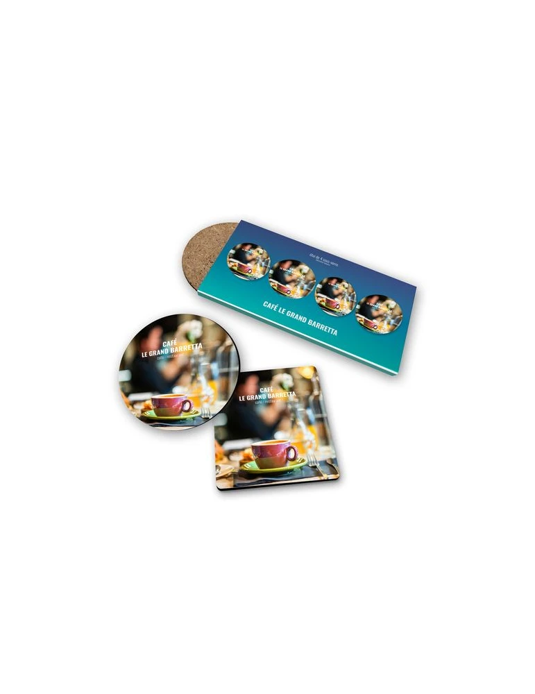 SOUS-VERRE A L'UNITE - CARRE COINS ARRONDIS 95 x 95 mm - BOIS FIBRE DURE 3mm