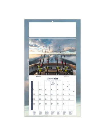 PLAQUE 1 VUE MAX 2026 - DOS CARTON - EURO BLOC - SANS MARQUAGE 2