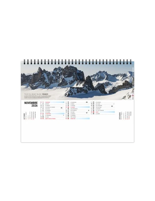 CHEVALET STANDARD 13F - SENTIERS 2026 - QUADRI goodies entreprise design