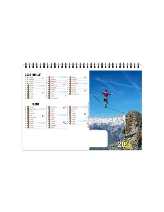 CHEVALET STANDARD 7F - DEPASSEMENT 2026 - QUADRI impression haute définition