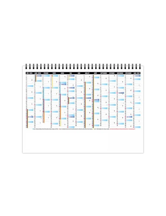 CHEVALET STANDARD 7F - DEPASSEMENT 2026 - QUADRI objet promotionnel éco-responsable