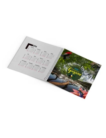 CARTE DE VOEUX - L'EMERAUDE 2026  AVEC ENVELOPPE - SANS MARQUAGE 2