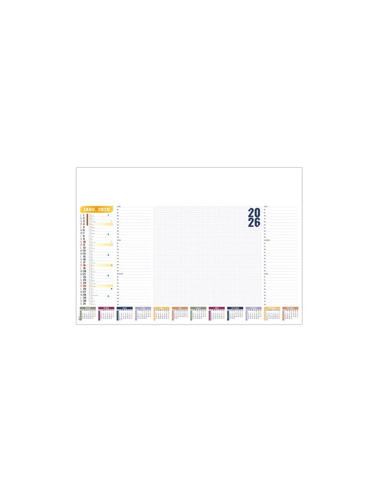 SM ECOLIER VARIABLE 2026 - SM 600 x 420 mm