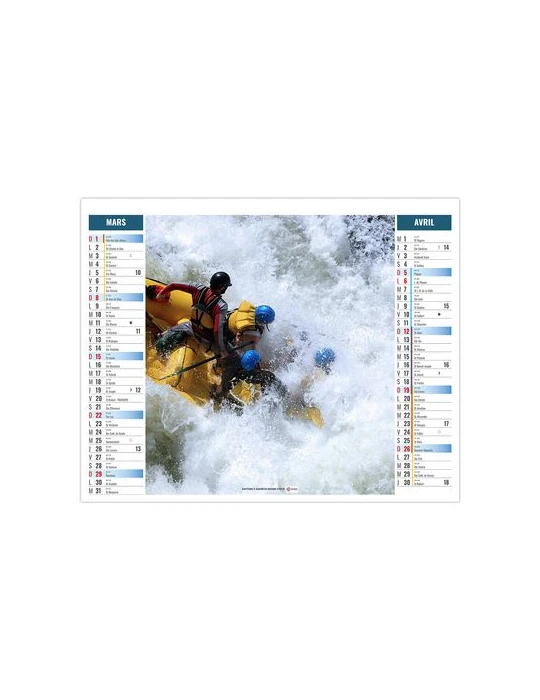 2EN1 - ULTRA 2026 - XXL 474 x 700 mm - MARQUAGE 1 COULEUR