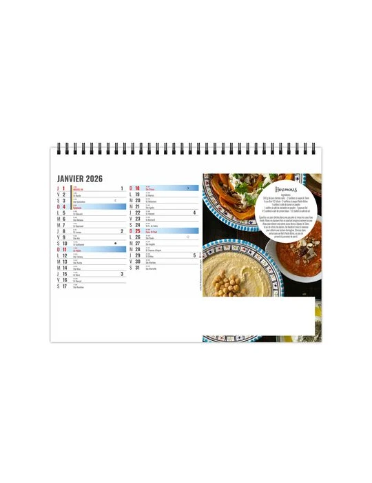 CHEVALET STANDARD 13F - CONVIVIAL 2026 - QUADRI personnalisable avec votre logo