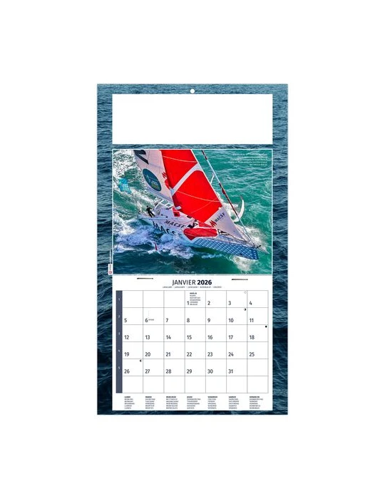 PLAQUE 1 VUE TITOUAN 2026 - DOS CARTON - BLOC B2 - SANS MARQUAGE