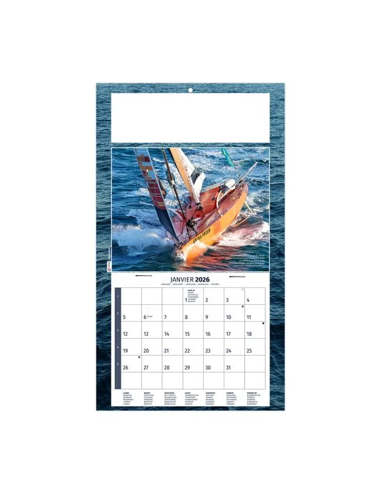 PLAQUE 1 VUE TITOUAN 2026 - DOS CARTON - BLOC B2 - SANS MARQUAGE