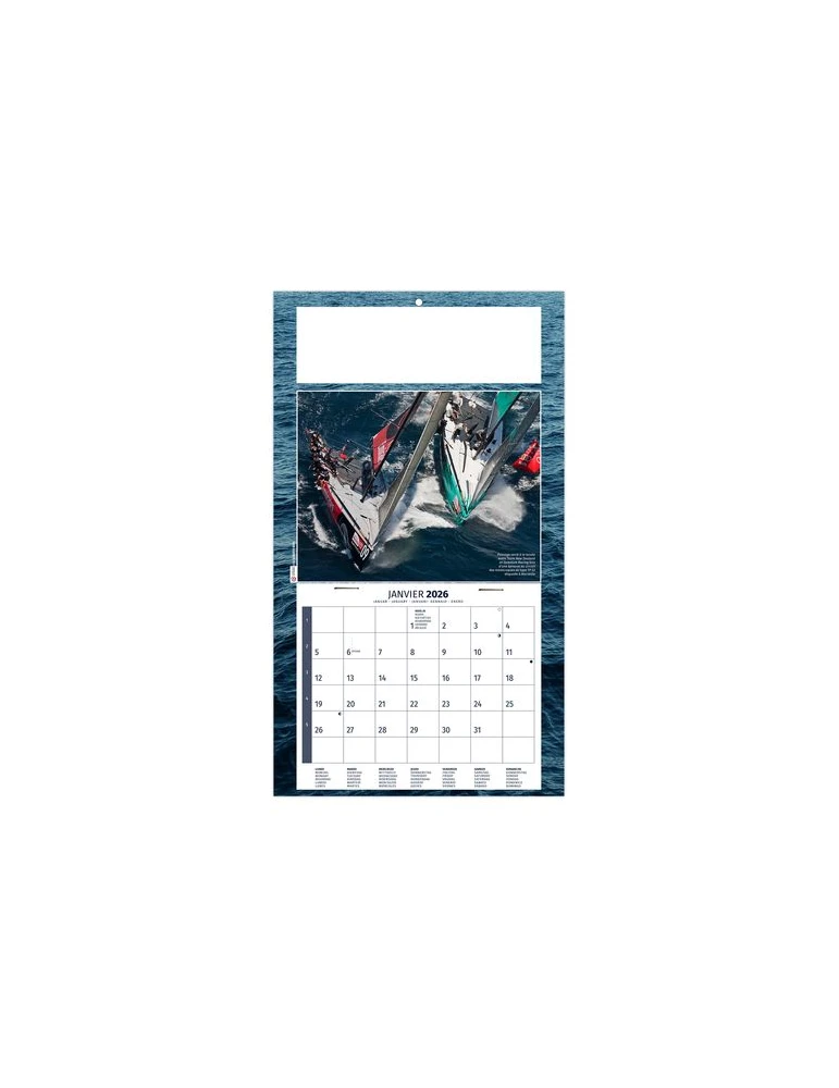 PLAQUE 1 VUE TITOUAN 2026 - DOS CARTON - BLOC B2 - SANS MARQUAGE