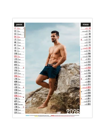 EROS 2026 - 6 FEUILLETS - BLOC SEUL SANS MARQUAGE 2