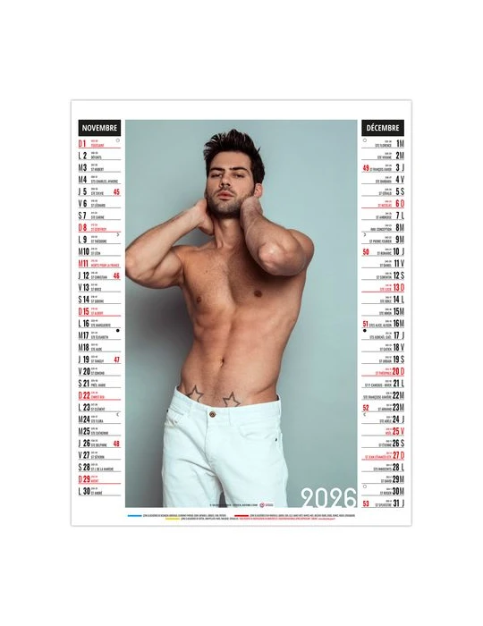 EROS 2026 - 6 FEUILLETS - BLOC SEUL SANS MARQUAGE