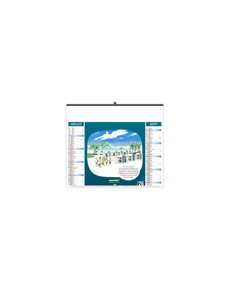 ILLUSTRE ECO - RIRE 2026 - SMALL 480 x 330 mm goodies publicitaire durable