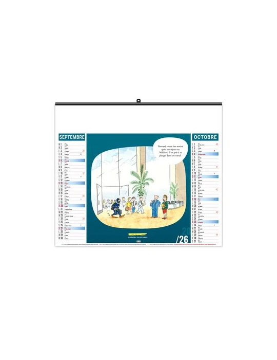 ILLUSTRE ECO - RIRE 2026 - SMALL 480 x 330 mm cadeau entreprise pas cher