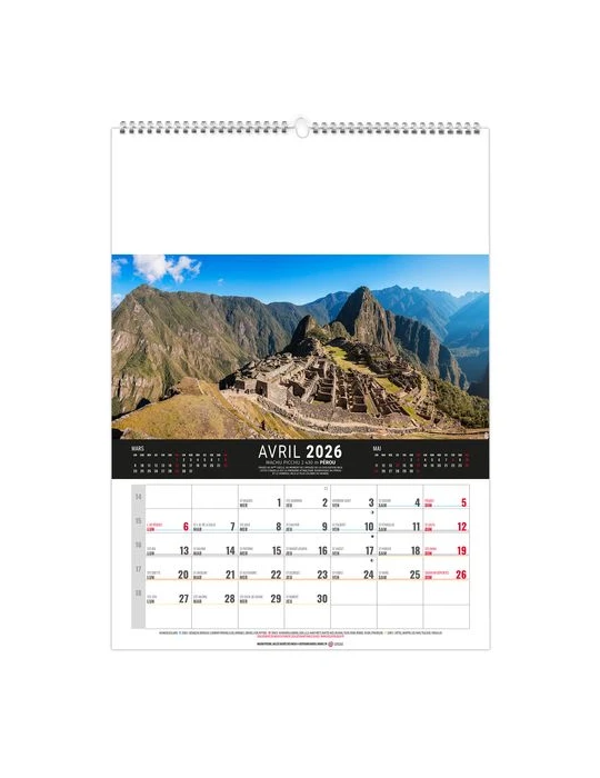 MURAL 12F - MONDE 2026 - QUADRI goodies publicitaire événementiel