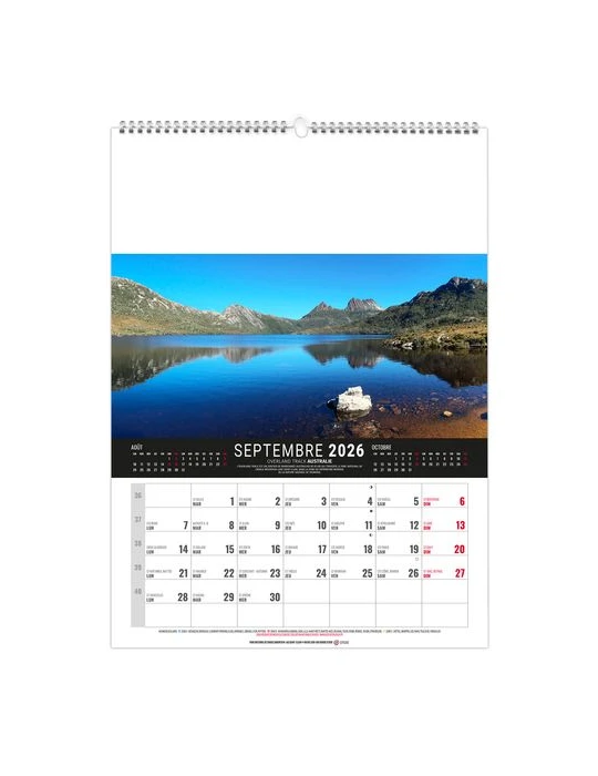 MURAL 12F - MONDE 2026 - QUADRI cadeau collaborateur premium